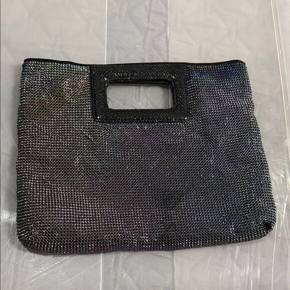 BCBGMaxAzria Handbags - BCBG MAXAZRIA Elegant Black Mesh Women's Bag